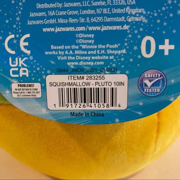 Disney PLUTO Squishmallow 10” NWT - Picture 7 of 7